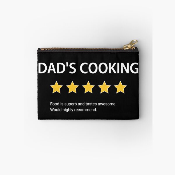 Item preview, Dads cooking, food review for dad, best dinner ever, funny reviw, five star, would highly recommend designed and sold by Dahlann.