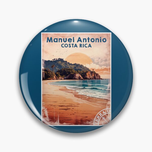 Item preview, Manuel Antonio Costa Rica travel poster designed and sold by TerradVents.
