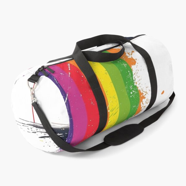 Item preview, Banksy-Inspired Girl with Rainbow Paint Roller designed and sold by Guesso.