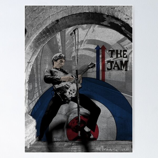 Item preview, The Jam- Tube station at Midnight designed and sold by Another Pic In The Wall By Scott Bradley Musgrave.