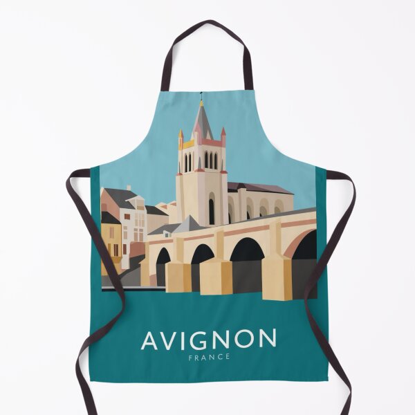 Item preview, Bright Travel Poster of Avignon, France designed and sold by CARRAANN.
