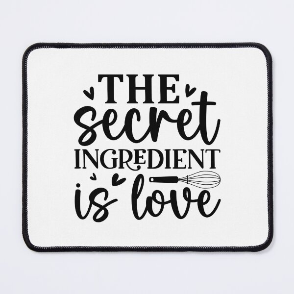 Item preview, The secret ingredient is love designed and sold by Made-by-Gus.