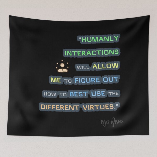 Item preview, "HUMANLY..." Quote 07/07/2024 designed and sold by BJGWRDS.