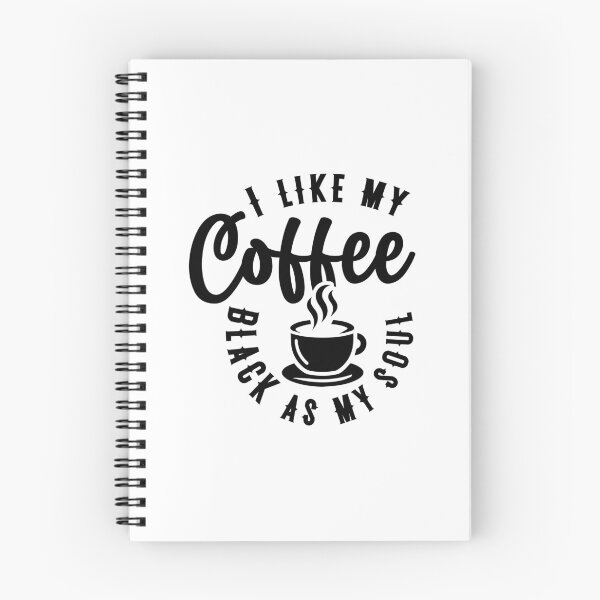 Item preview, I like my coffee black as my soul designed and sold by Made-by-Gus.