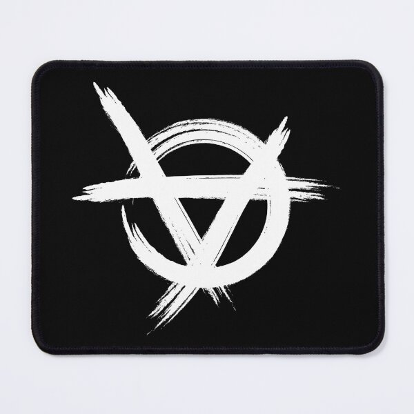 Item preview, Anarchy Symbol White inspired by Vetements designed and sold by MadeInR.