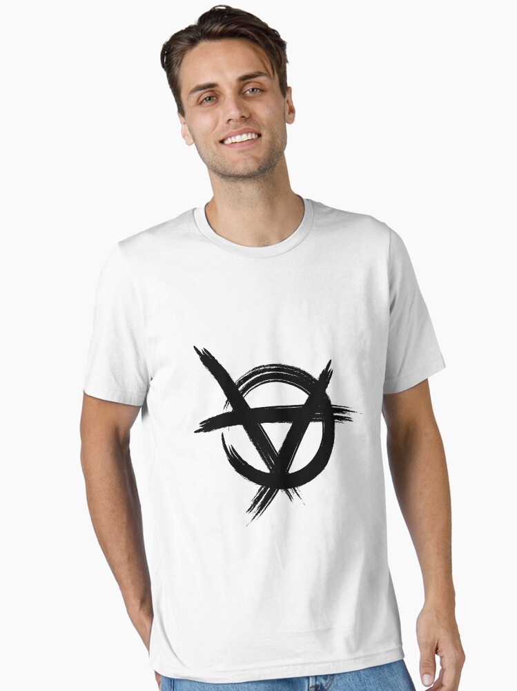 Anarchy Symbol Black inspired by Vetements