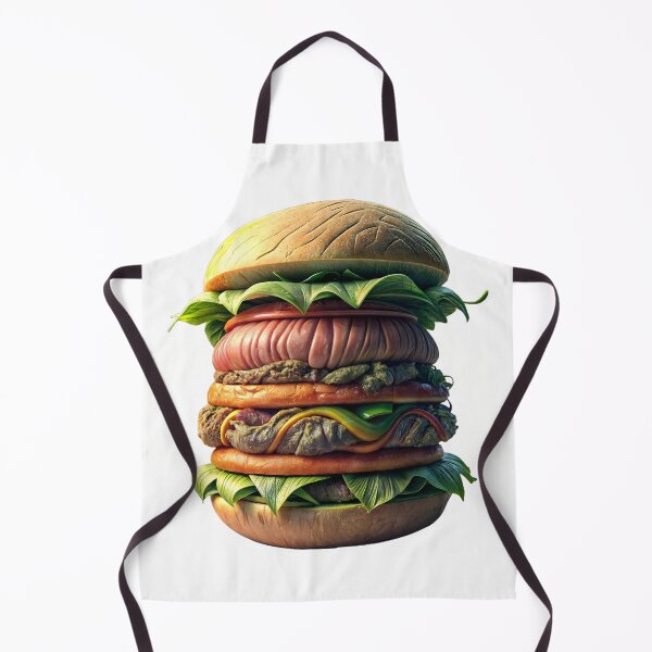 Item preview, Stunning burger in art style designed and sold by Creative88Art.