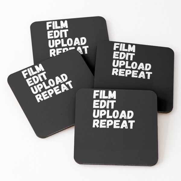 Item preview,  film edit upload repeat designed and sold by kestey.