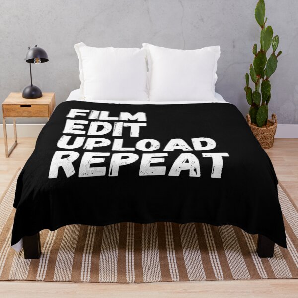 Item preview,  film edit upload repeat designed and sold by kestey.