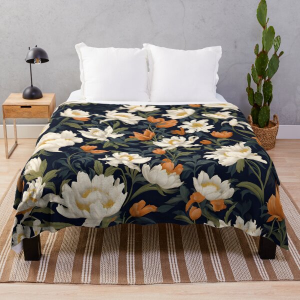 Item preview, Countryside Blooms Blue Dawn Floral designed and sold by meggydesigns.