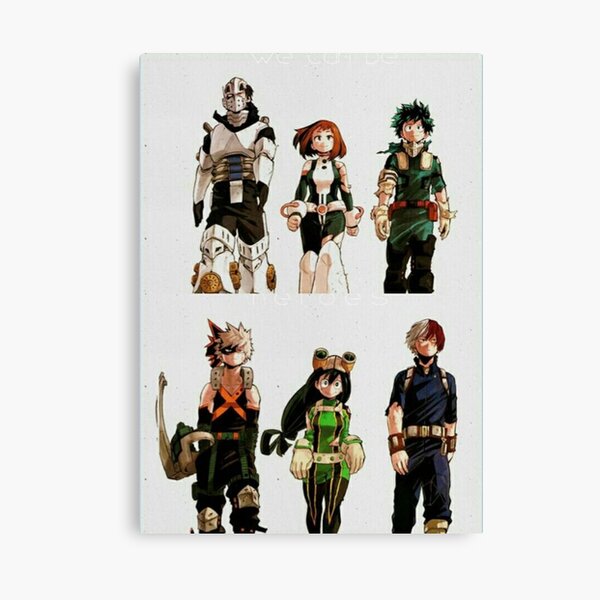 Heroes Canvas Print