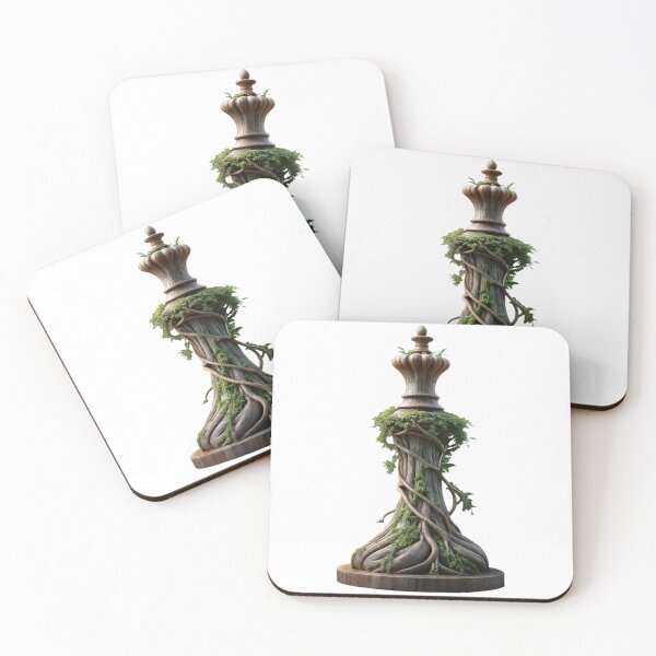 Item preview, Chess figure in design tree style designed and sold by Creative88Art.