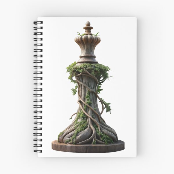 Item preview, Chess figure in design tree style designed and sold by Creative88Art.