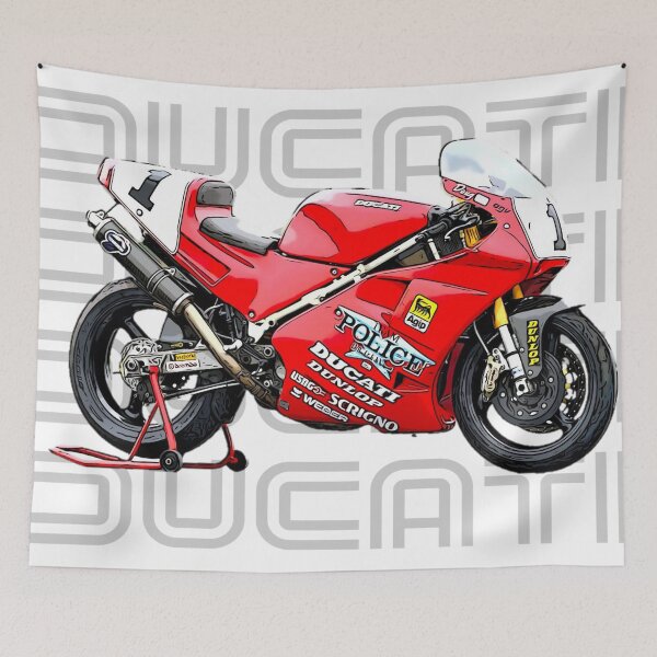 Item preview, Superbike 90s | Ducati 851 Polen designed and sold by TeeFuel.