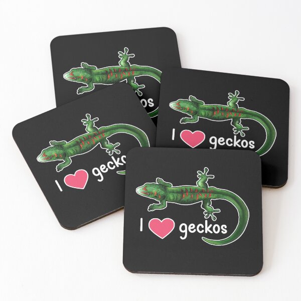 Item preview, I love geckos Gift for Gecko Lover designed and sold by BeataY6Art.