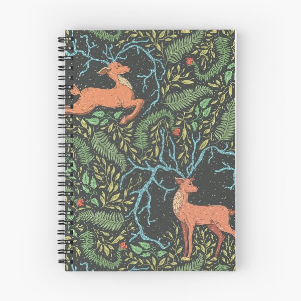 Item preview, Deer, king of the forest among green fern and leaves designed and sold by Pinata.