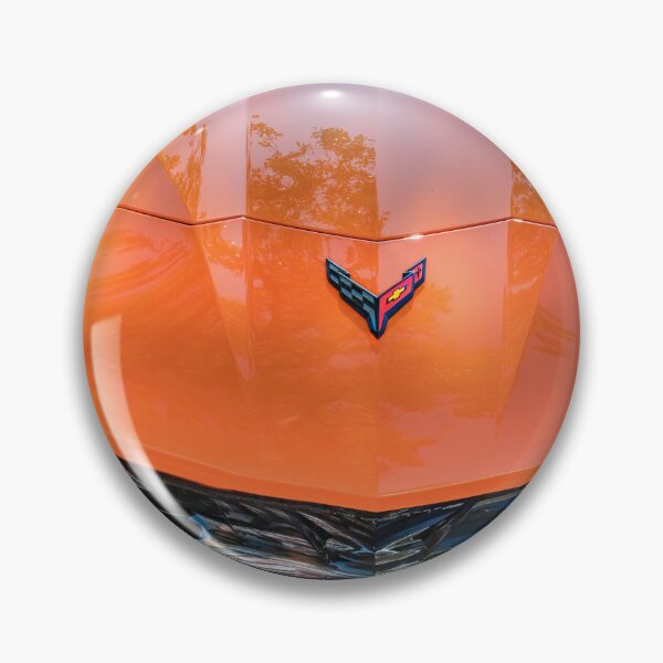 Item preview, 2023 Amplify Orange Corvette X128 designed and sold by RichFrancoCars.