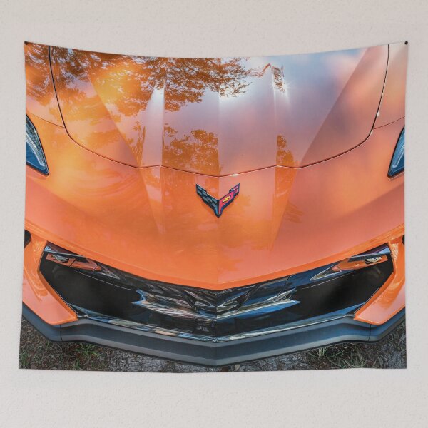 Item preview, 2023 Amplify Orange Corvette X128 designed and sold by RichFrancoCars.