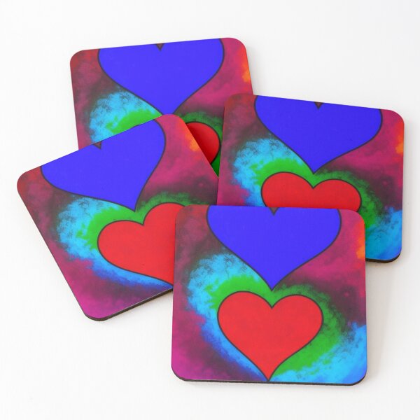 Item preview, Abstract Hearts Art designed and sold by TheDarkWardrobe.