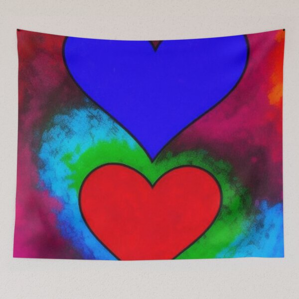 Item preview, Abstract Hearts Art designed and sold by TheDarkWardrobe.