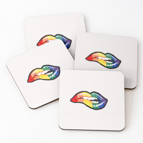 Item preview, LGBT Pride Rainbow Lips designed and sold by Jody Clouse.