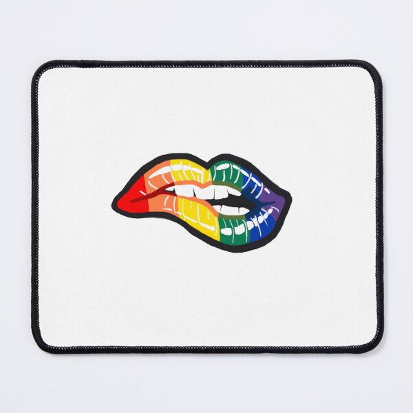 Item preview, LGBT Pride Rainbow Lips designed and sold by Jody Clouse.