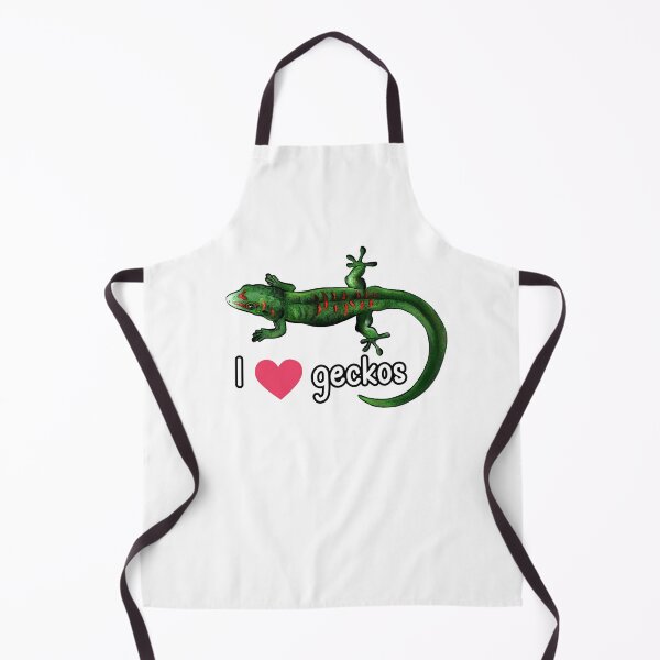 Item preview, I love geckos Gift for Gecko Lover White designed and sold by BeataY6Art.