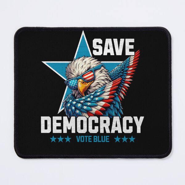 Item preview, Save Democracy designed and sold by RockBeeDesigns.