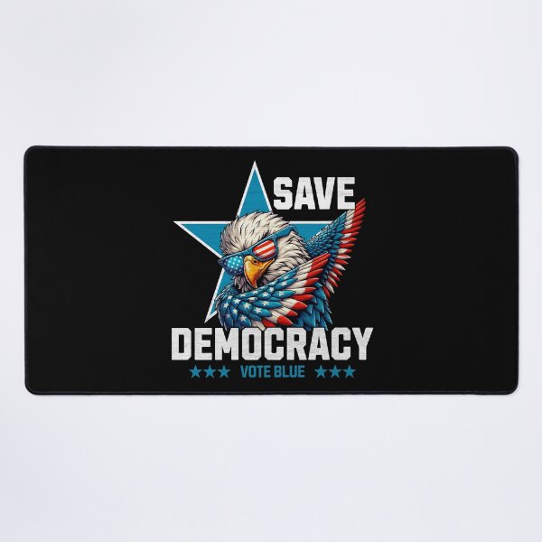 Item preview, Save Democracy designed and sold by RockBeeDesigns.