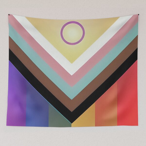 Item preview, Inclusive Pride Flag designed and sold by Invisible-Cult.