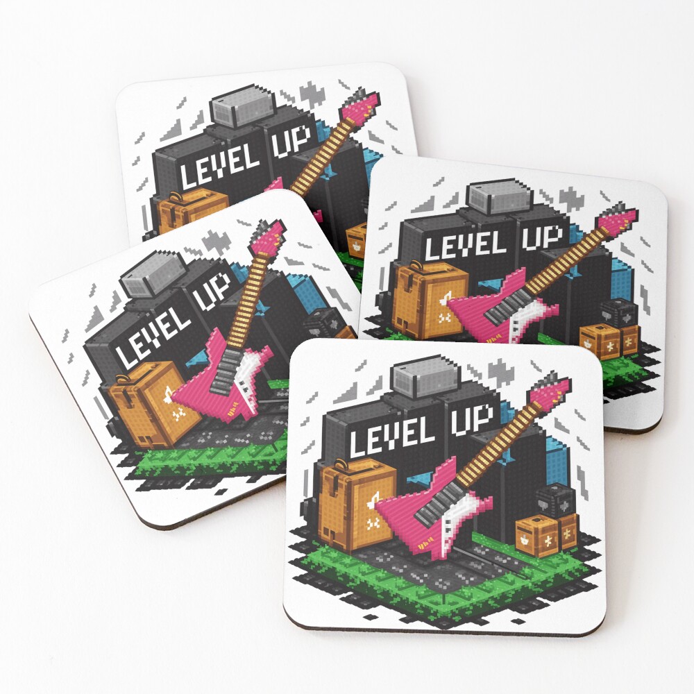 Item preview, Coasters (Set of 4) designed and sold by NotesForMusic.