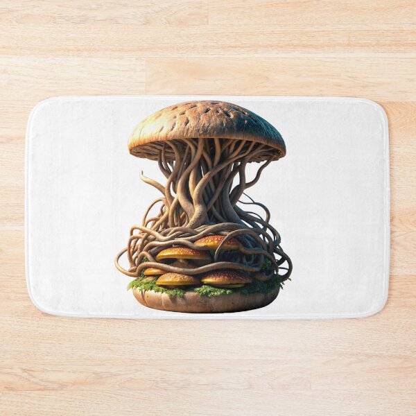 Item preview, burger in art style designed and sold by Creative88Art.