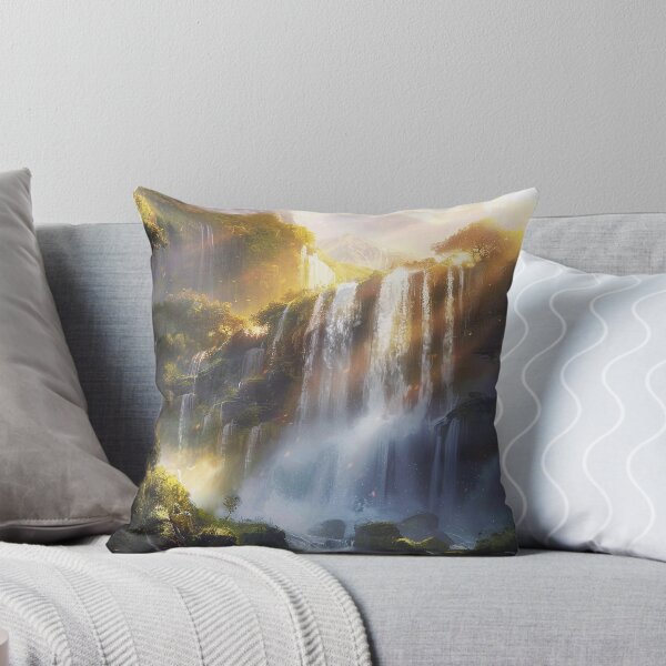 Item preview, Fantasy Landscape - Beautiful Waterfall Forest Scenery designed and sold by Lumaria Designs.