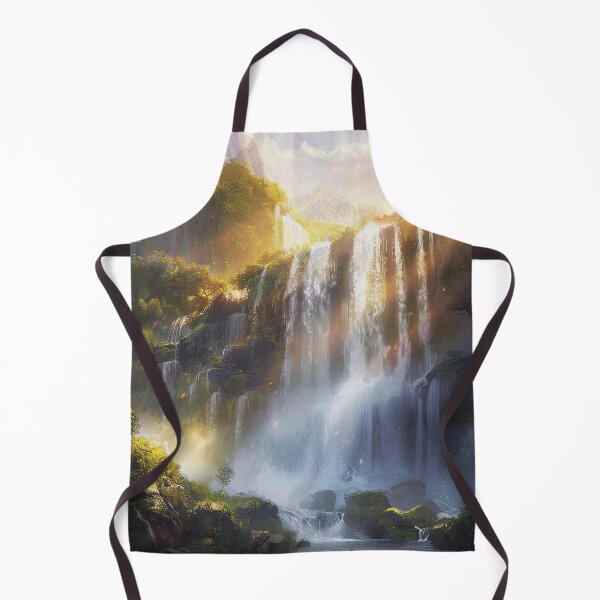 Item preview, Fantasy Landscape - Beautiful Waterfall Forest Scenery designed and sold by Lumaria Designs.