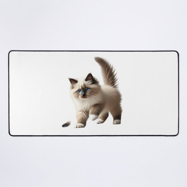 Item preview, Playful Sacred Birman Kitten designed and sold by CardsStudio.