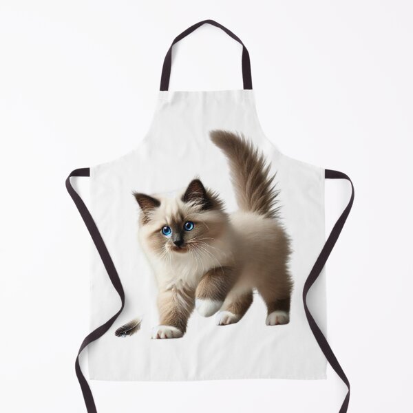 Item preview, Playful Sacred Birman Kitten designed and sold by CardsStudio.
