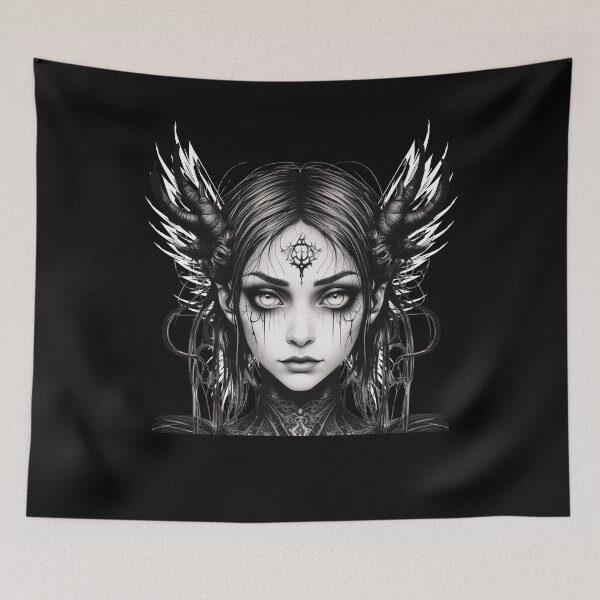 Item preview, Gothic Occult Satanic Dark Aesthetic Grunge Goth designed and sold by MyFreakyWorld.