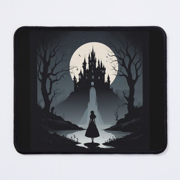 Item preview, In the Shadow of the Haunted Castle: A Full Moon Night in a Magical and Gothic Fairytale World designed and sold by karina360.