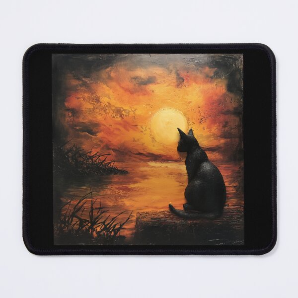Item preview, Sunset & Cat designed and sold by SandraMimi.