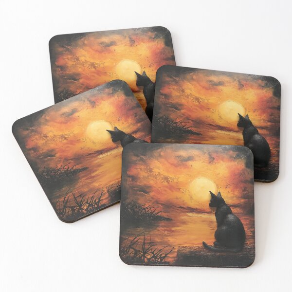 Item preview, Sunset & Cat designed and sold by SandraMimi.