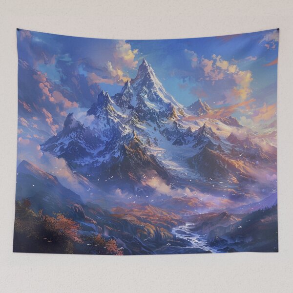 Item preview, Fantasy Landscape - Beautiful Snow Mountain Scenery designed and sold by Lumaria Designs.