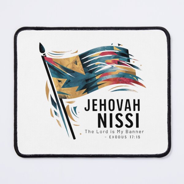 Item preview, Jehovah Nissi, The Lord is My Banner, Exodus 17:15 designed and sold by Faithloveshop.