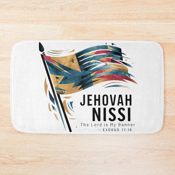 Item preview, Jehovah Nissi, The Lord is My Banner, Exodus 17:15 designed and sold by Faithloveshop.