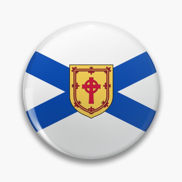 Item preview, Nova Scotia Celtic Cross Flag (Crois-bhratach Ceilteach Alba Nuadh) designed and sold by JonathanR1994.