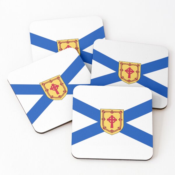 Item preview, Nova Scotia Celtic Cross Flag (Crois-bhratach Ceilteach Alba Nuadh) designed and sold by JonathanR1994.