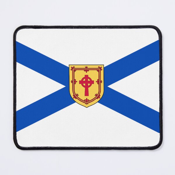 Item preview, Nova Scotia Celtic Cross Flag (Crois-bhratach Ceilteach Alba Nuadh) designed and sold by JonathanR1994.