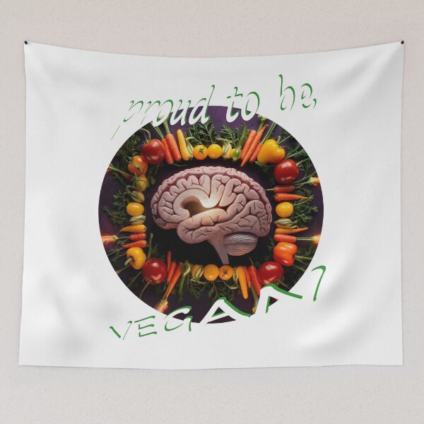 Item preview, Proud to be Vegan, Veganism rulez designed and sold by RedCircleArt.