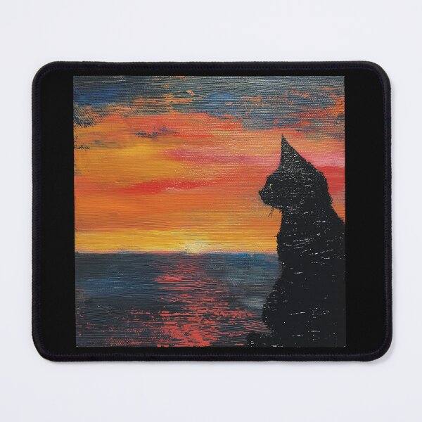 Item preview, Sunset & Cat 4 designed and sold by SandraMimi.