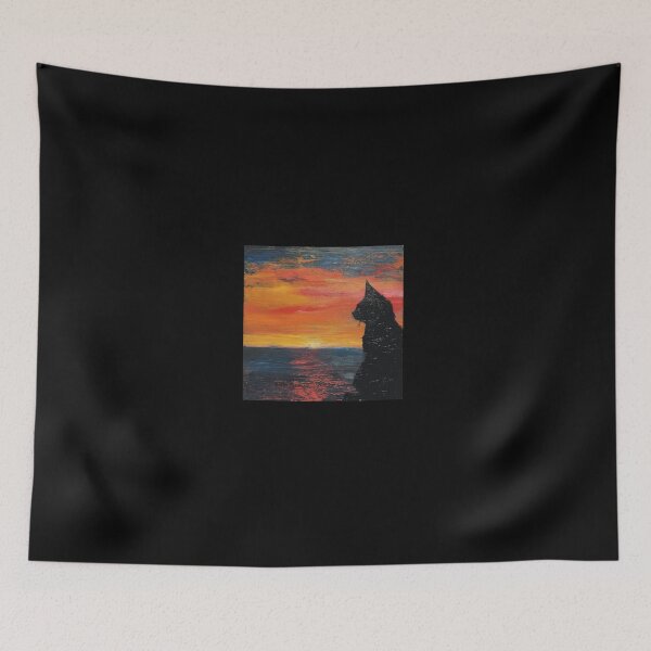 Item preview, Sunset & Cat 4 designed and sold by SandraMimi.