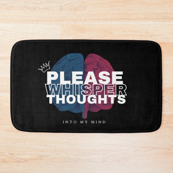 Item preview, Please Whisper Thoughts brain designed and sold by HypnoMemers.